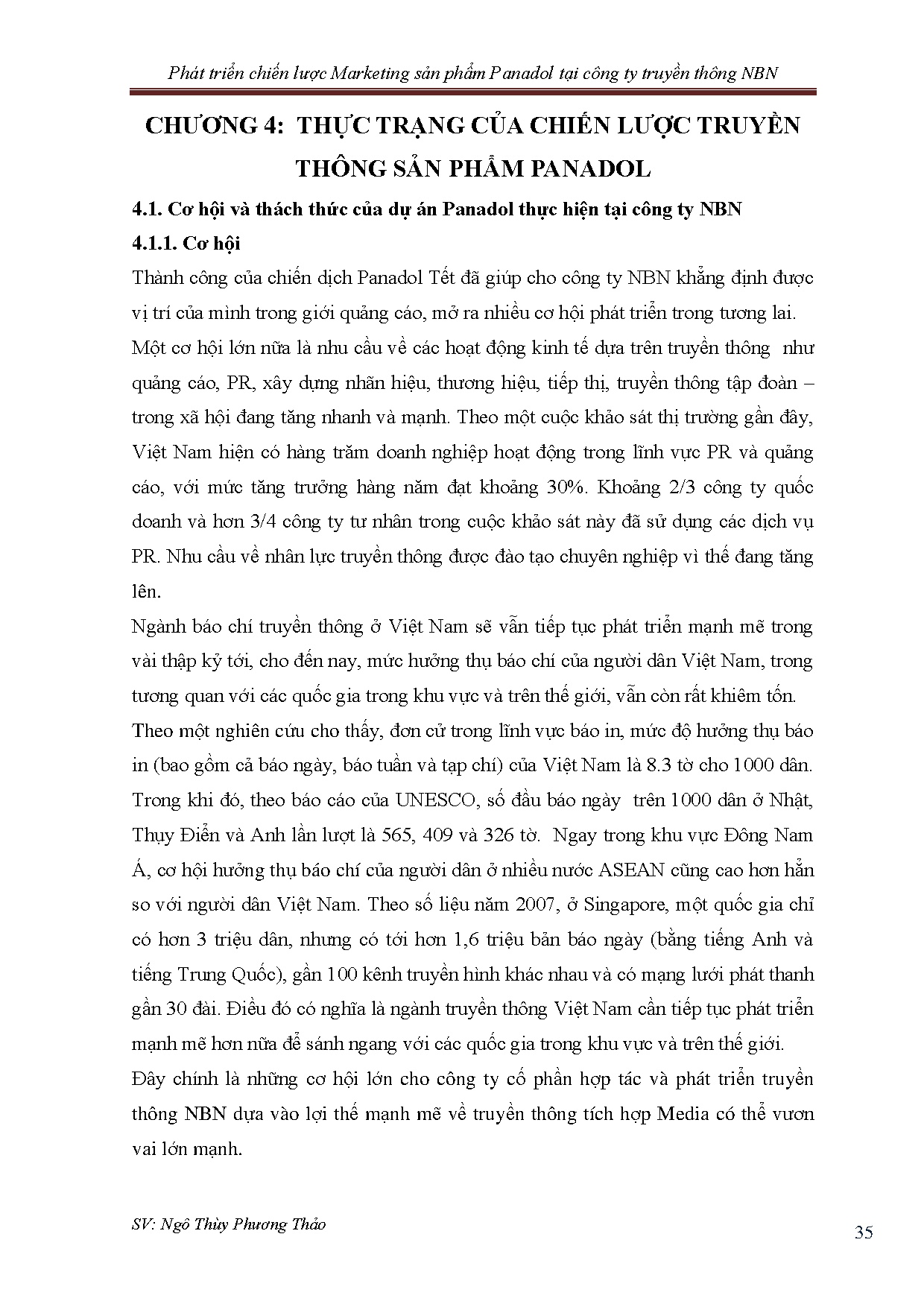 Đồ án tốt nghiệp - PHÁT TRIỂN CHIẾN LƯỢC MARKETING SẢN PHẨM PANADOL - Trang 46