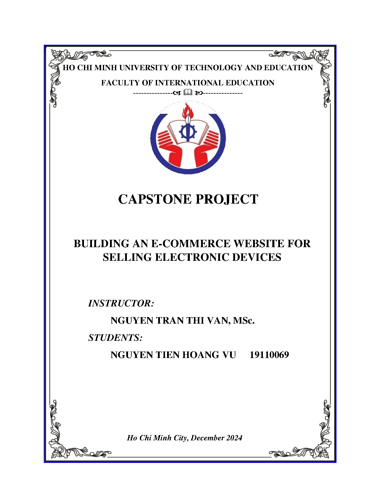 Đồ án tốt nghiệp - Building an e-commerce website for selling electronic devices