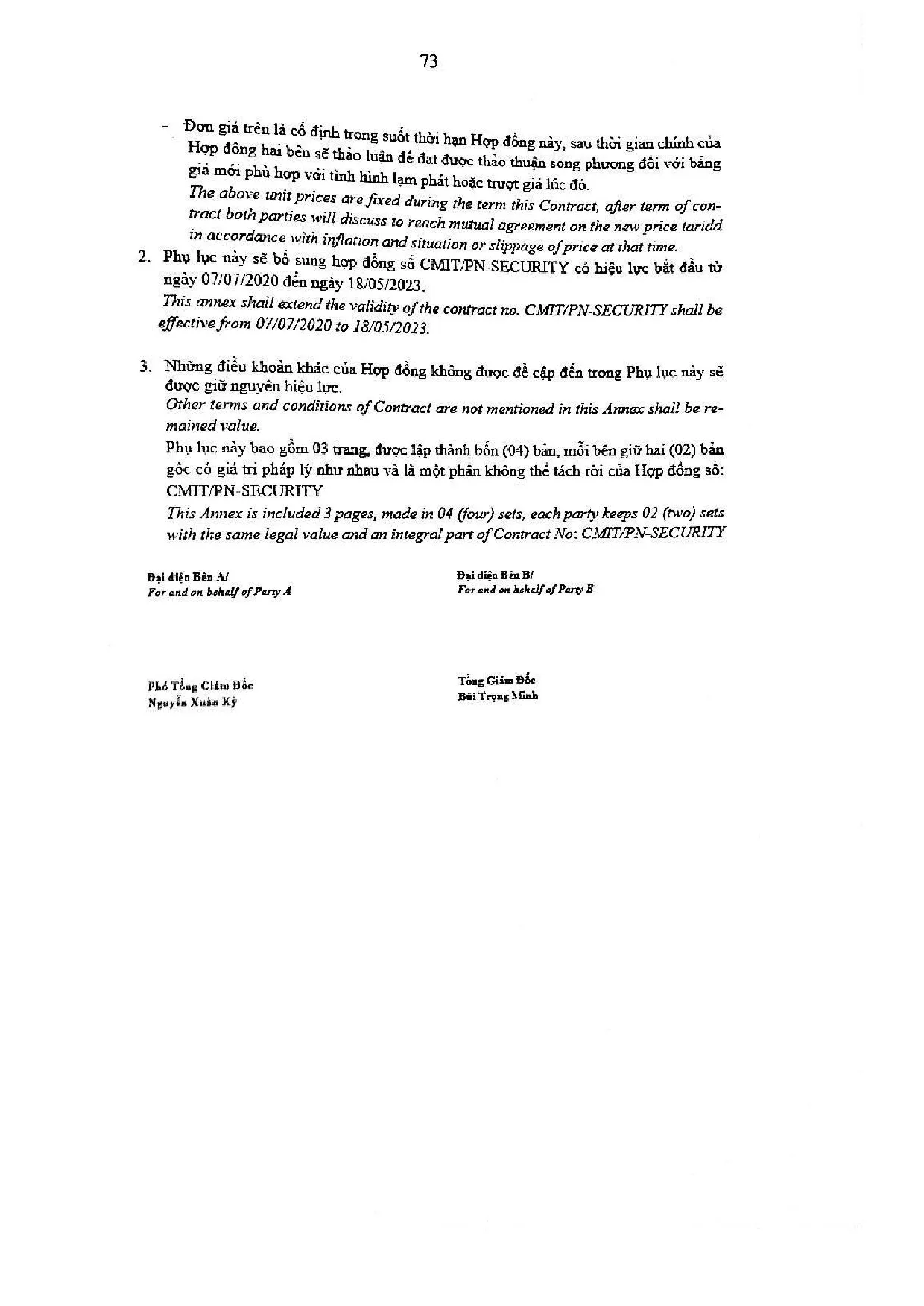 Đồ án tốt nghiệp - Hoàn thiện hoạt động mua hàng tại công ty TNHH Cảng Quốc Tế Cái Mép - Trang 82