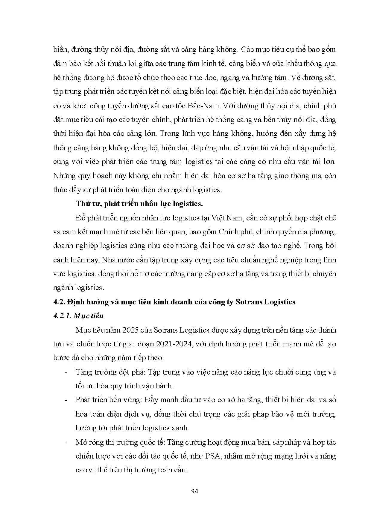 Đồ án tốt nghiệp - Hoàn thiện hoạt động giao nhận hàng hóa xuất khẩu nguyên container ( BĐBTCTTMSL - Trang 107