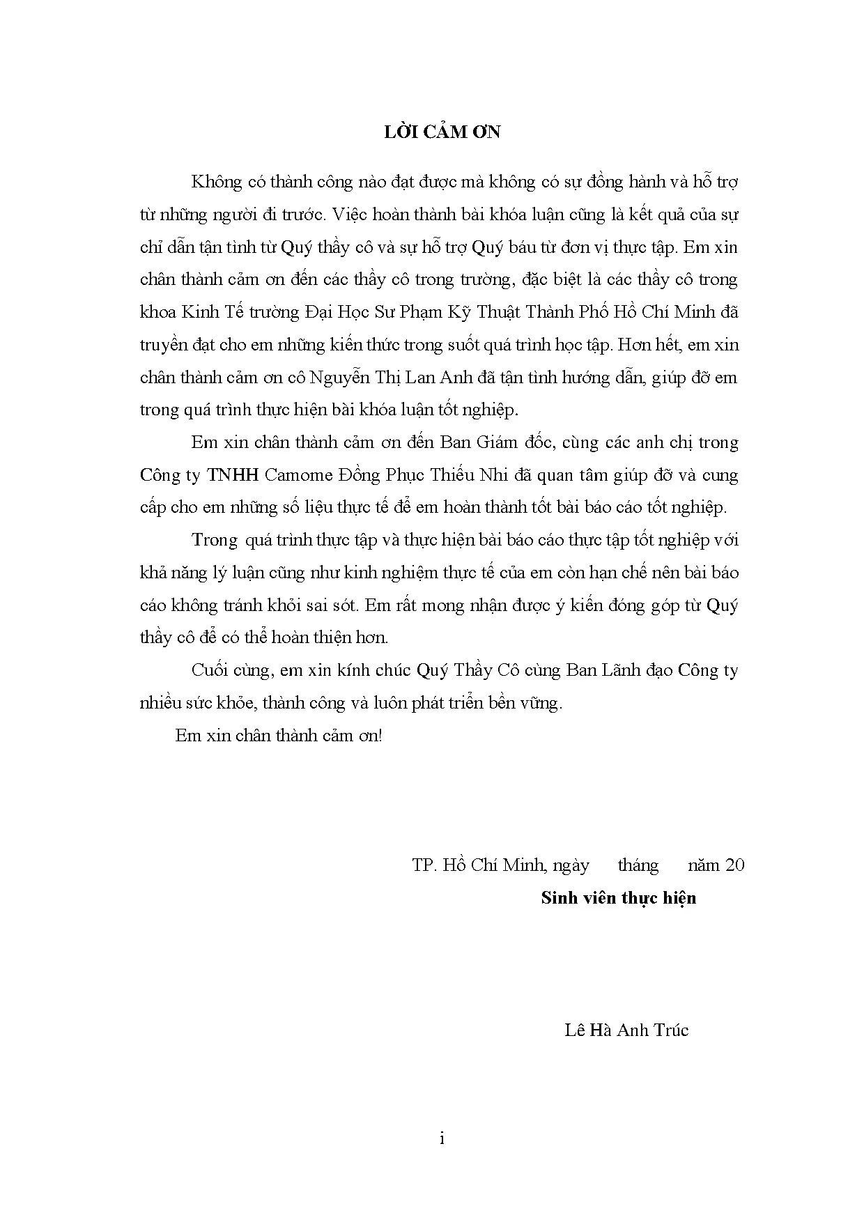 Đồ án tốt nghiệp - Hoàn thiện công tác kế toán tiền lương, các khoản trích theo LVTTNCNTCTTCĐPTN - Trang 3