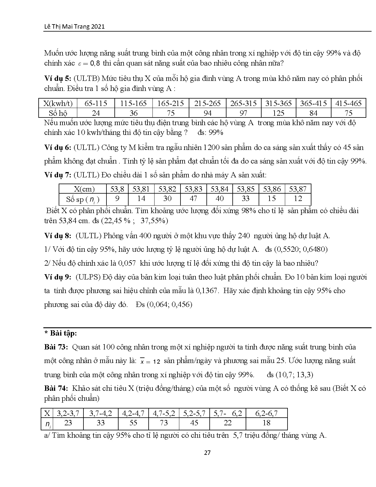 Ảnh một số trang tài liệu