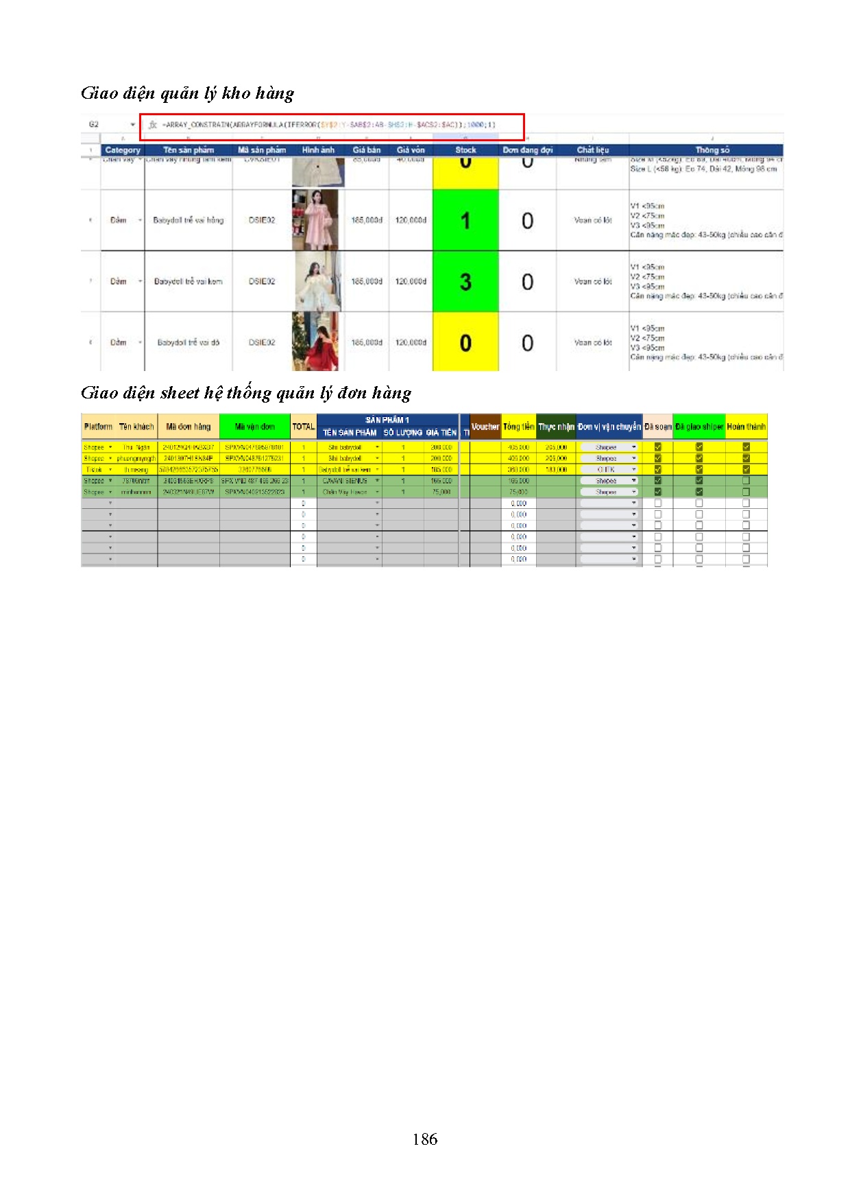 Ảnh một số trang tài liệu