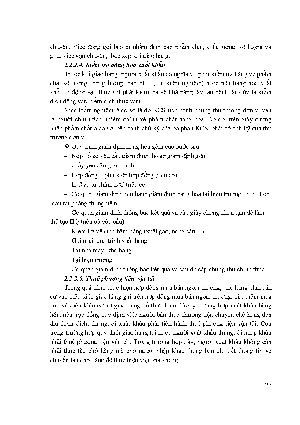 Đồ án tốt nghiệp - Hoàn thiện quy trình thực hiện hợp đồng xuất khẩu hàng May mặc tại Công ty CPMVTĐ - Trang 40
