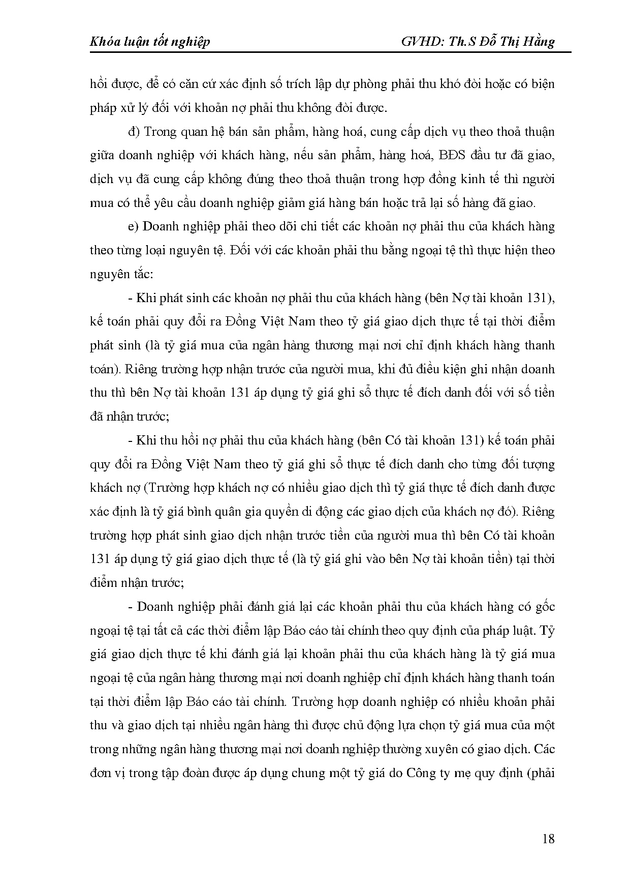 Đồ án tốt nghiệp - Hoàn thiện quy trình kiểm toán khoản mục phải thu khách hàng TCNCTTKTKVN ( HTKHA - Trang 29