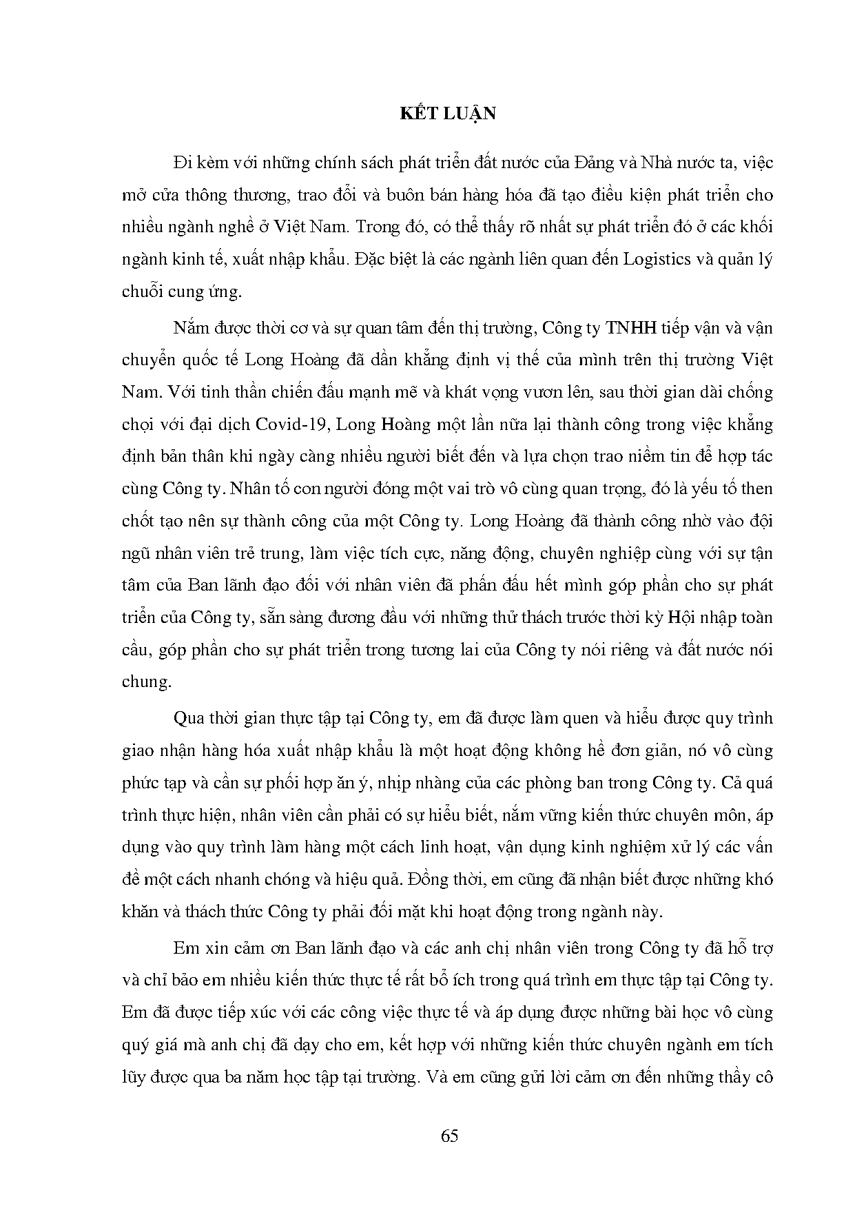 Đồ án tốt nghiệp - Hoàn thiện quy trình giao nhận hàng hóa nhập khẩu nguyên CBĐBTCTTTVVVTQTLH - Trang 74