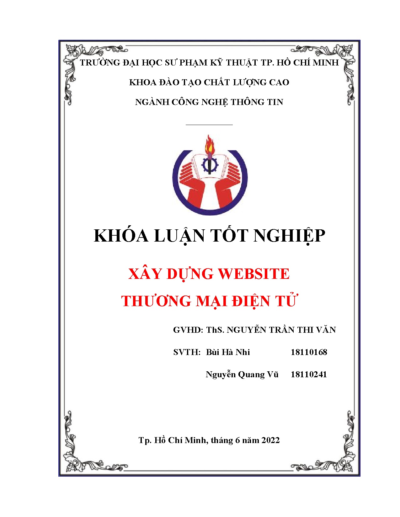 Đồ án tốt nghiệp - Xây dựng website thương mại điện tử