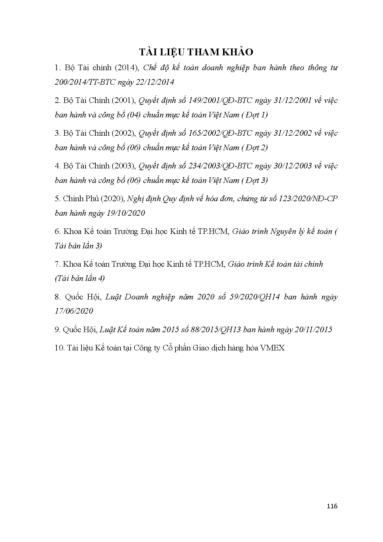 Đồ án tốt nghiệp - Kế toán doanh thu, chi phí và xác định kết quả kinh doanh tại công ty cổ PGDHHV - Trang 127