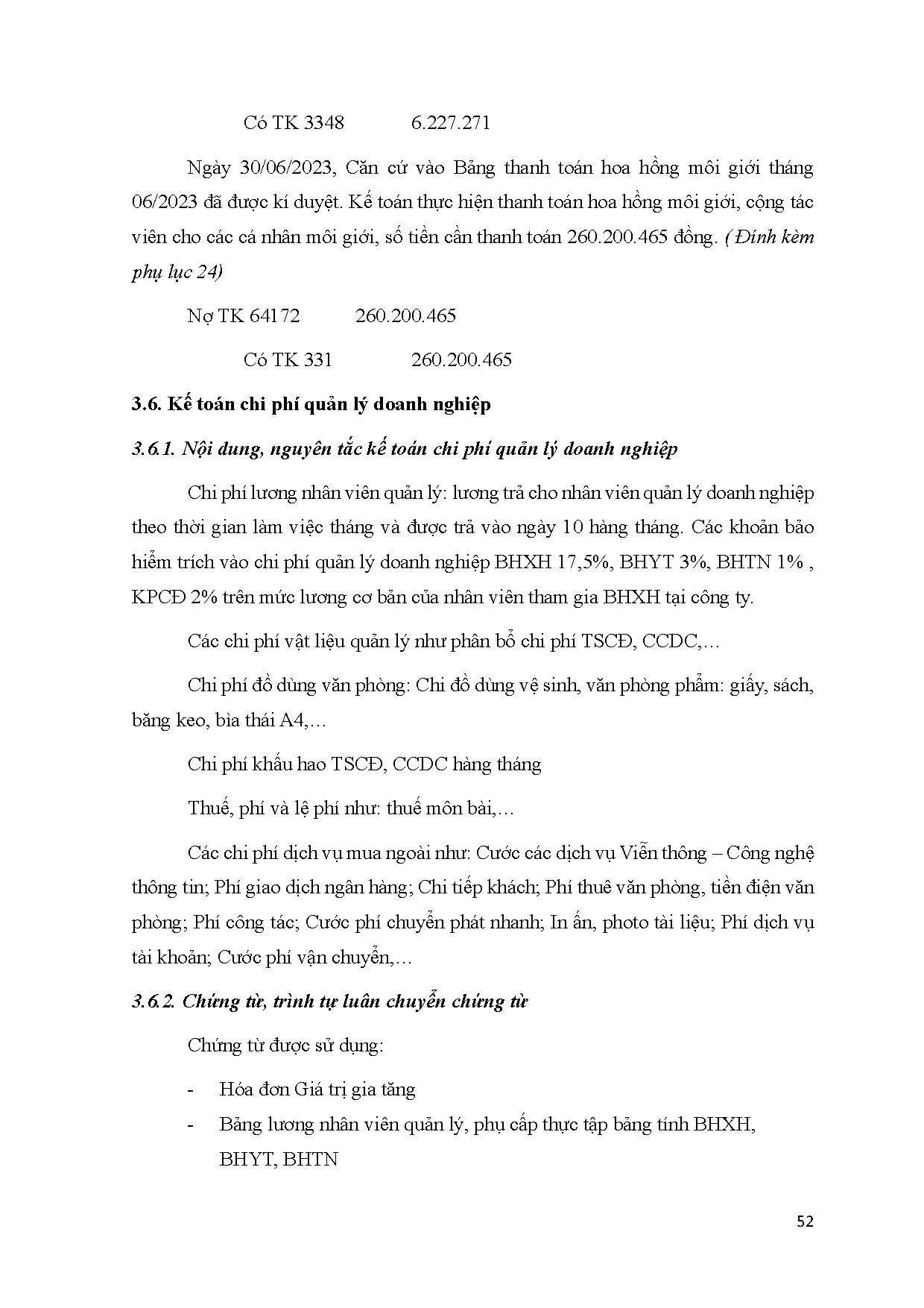 Đồ án tốt nghiệp - Kế toán doanh thu, chi phí và xác định kết quả kinh doanh tại công ty cổ PGDHHV - Trang 63