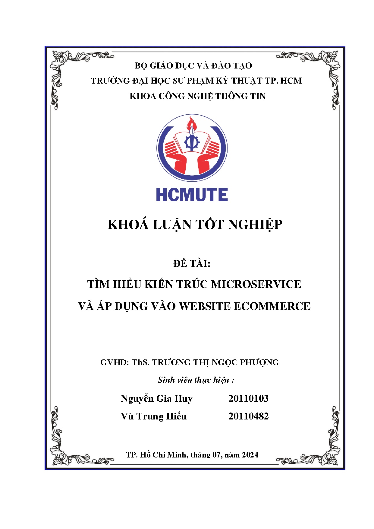 Đồ án tốt nghiệp - Tìm hiểu kiến trúc microservice và áp dụng vào website Ecommerce