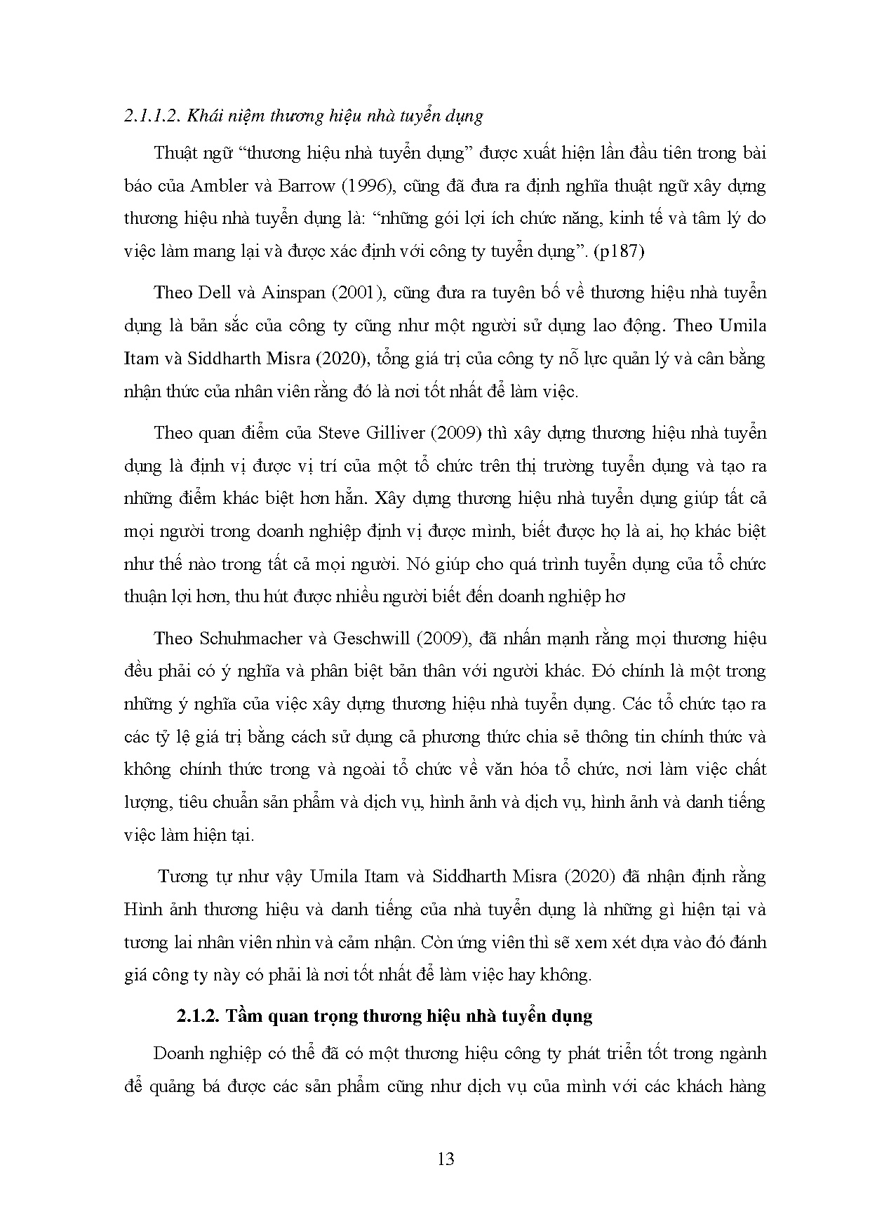 Đồ án tốt nghiệp - Giải pháp nâng cao thương hiệu nhà tuyển dụng tại Công ty cổ phần dịch vụ CNTHH - Trang 21