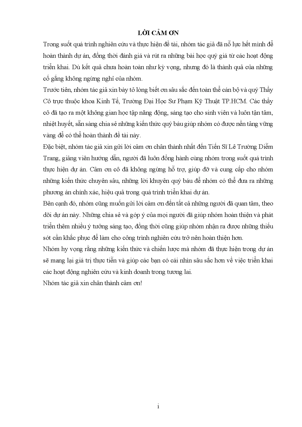 Đồ án tốt nghiệp - Xây dựng dự án kinh doanh mỹ phẩm thiên nhiên Mộc Nhiên dành cho phụ nữ sau sinh - Trang 3