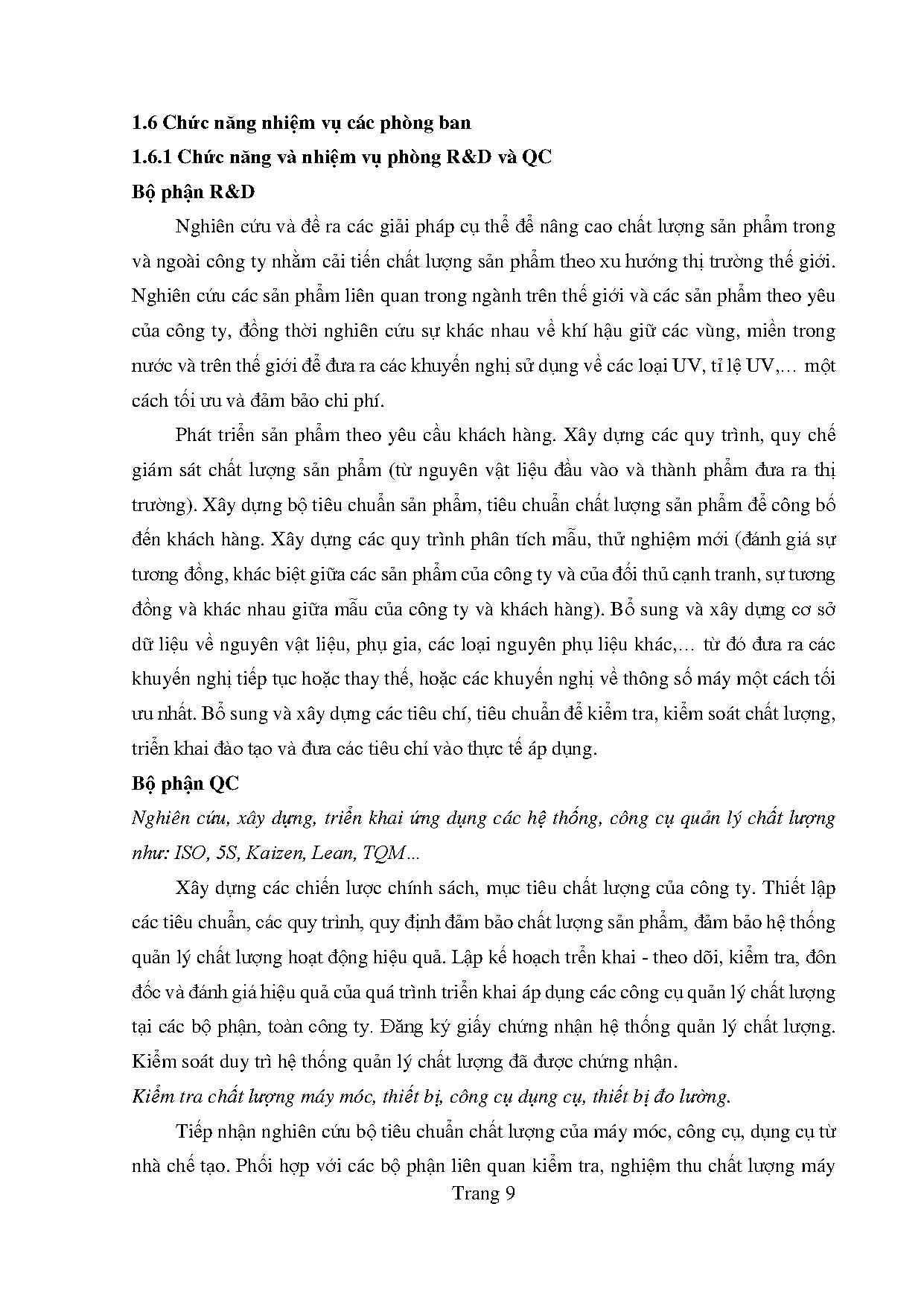 Đồ án tốt nghiệp - Nâng cao hiệu quả sản xuất dây thừng tại Công ty Trách nhiệm hữu hạn Dây sợi RÁC - Trang 22