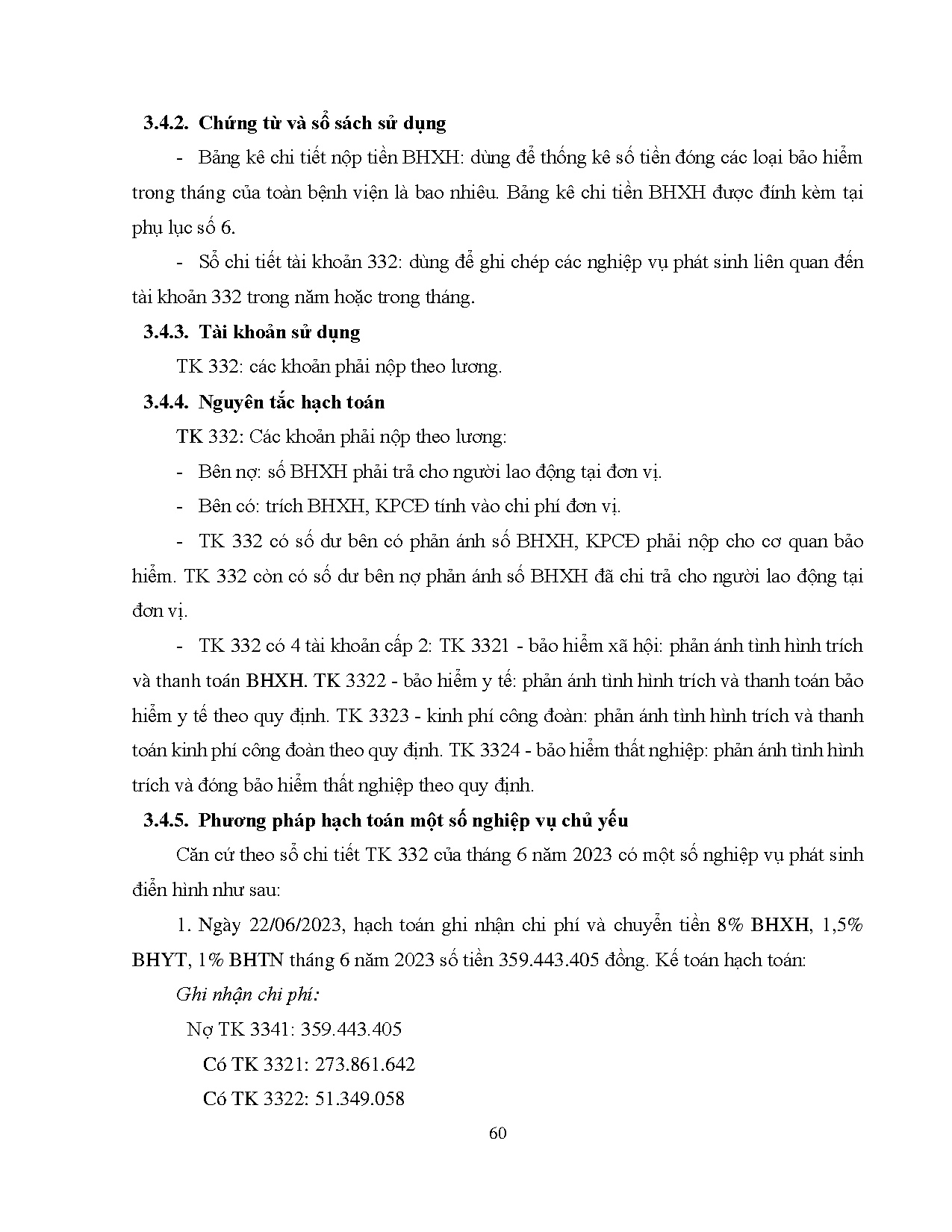 Đồ án tốt nghiệp - Kế toán tiền lương và các khoản trích theo lương tại Bệnh viện đa khoa Đồng Nai - Trang 68