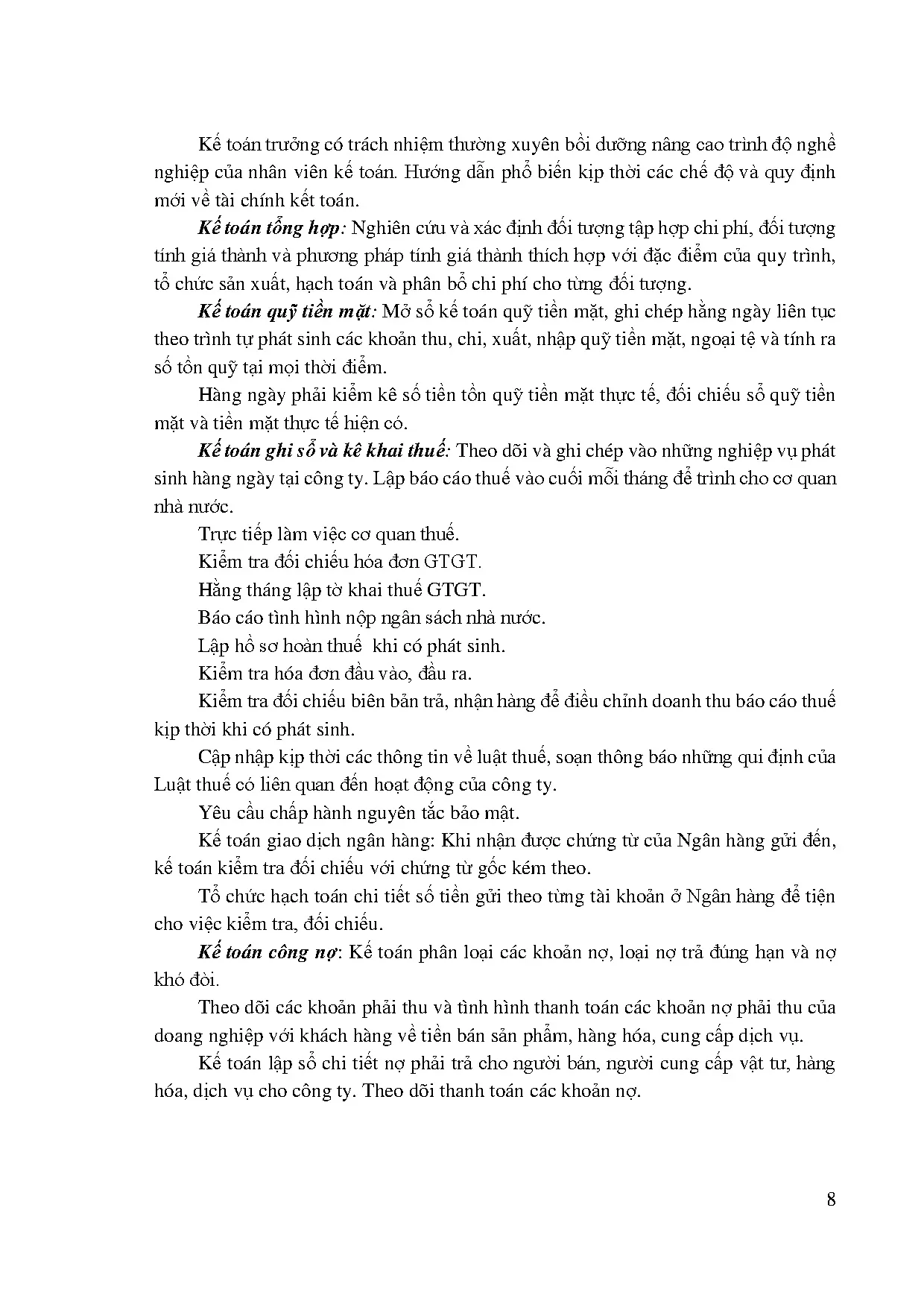 Đồ án tốt nghiệp - Kế toán thuế giá trị gia tăng tại Công ty TNHH P&amp;F Vina - Trang 18