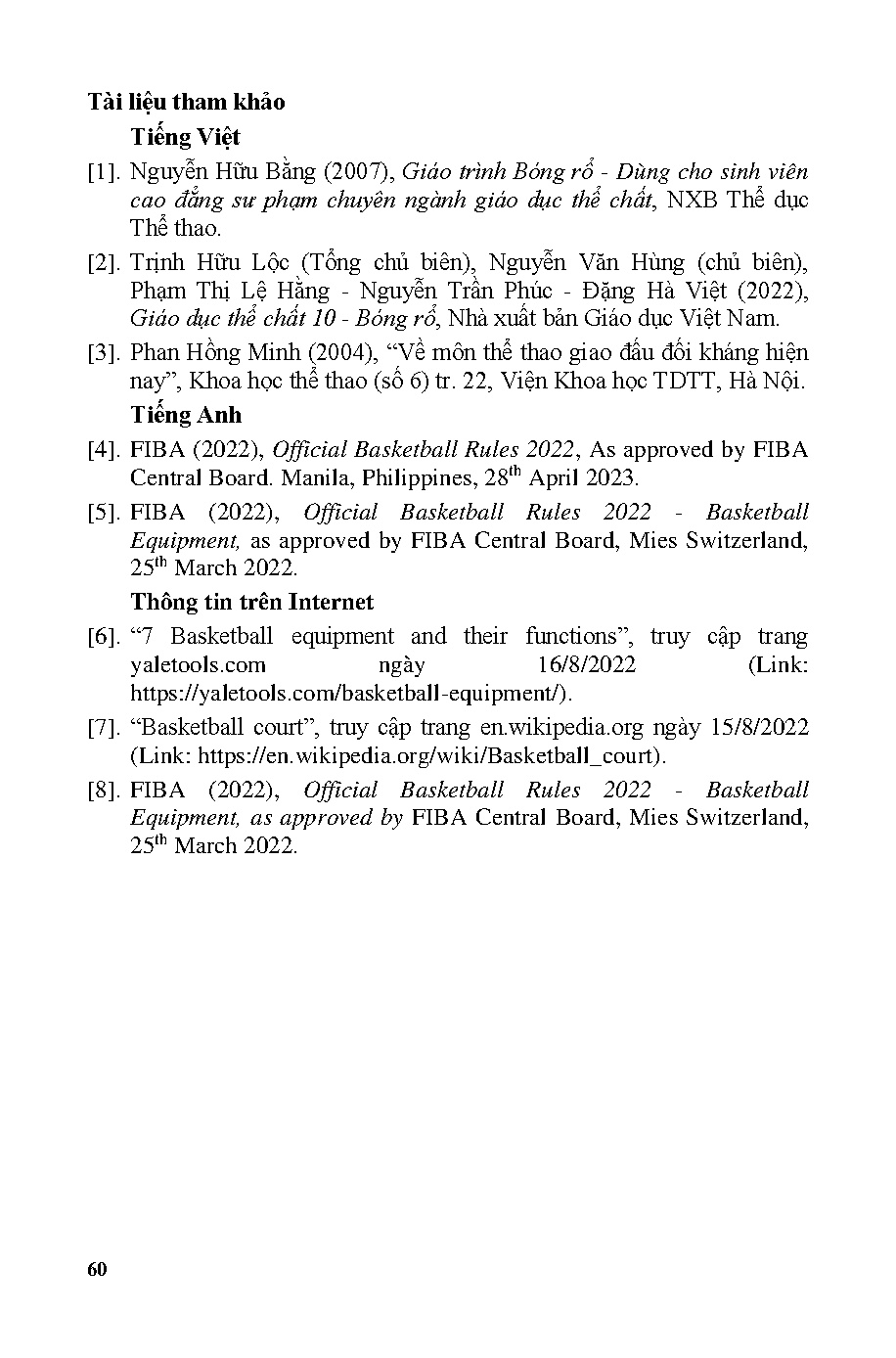 Ảnh một số trang tài liệu