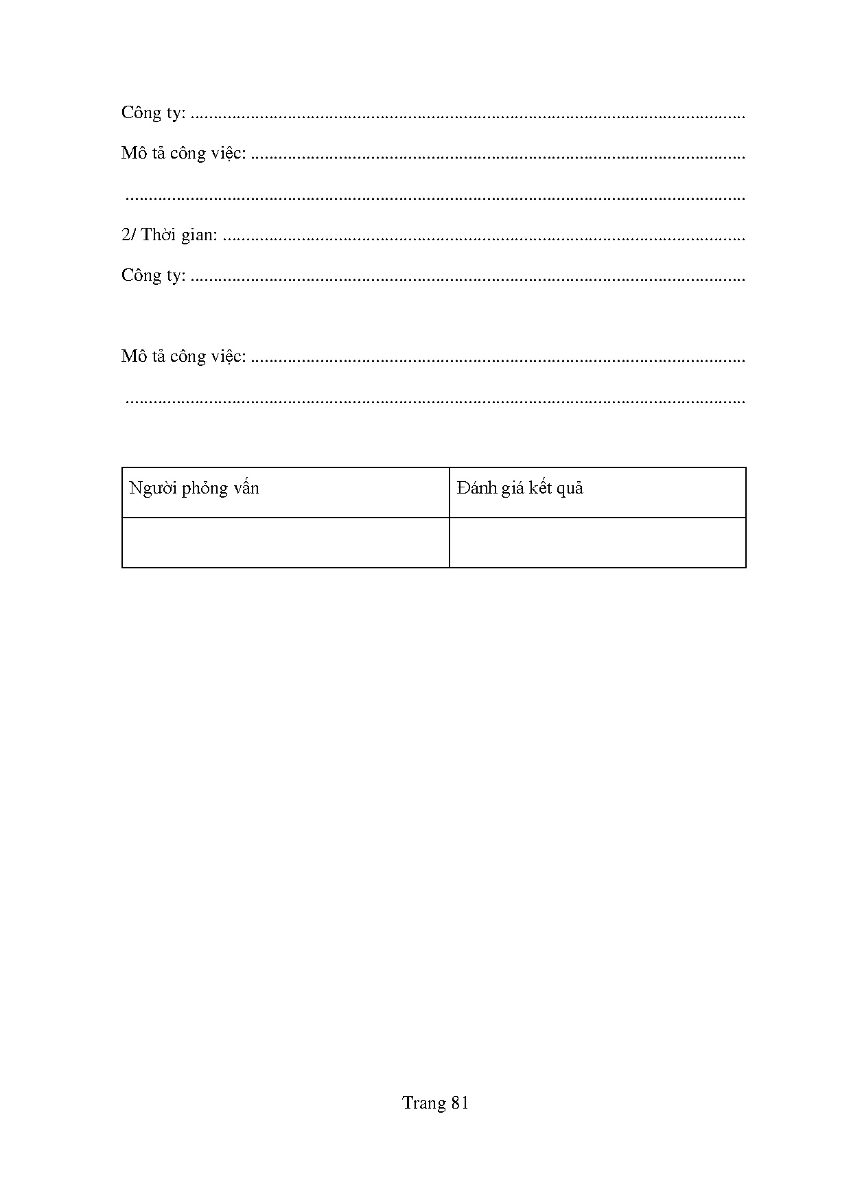 Ảnh một số trang tài liệu