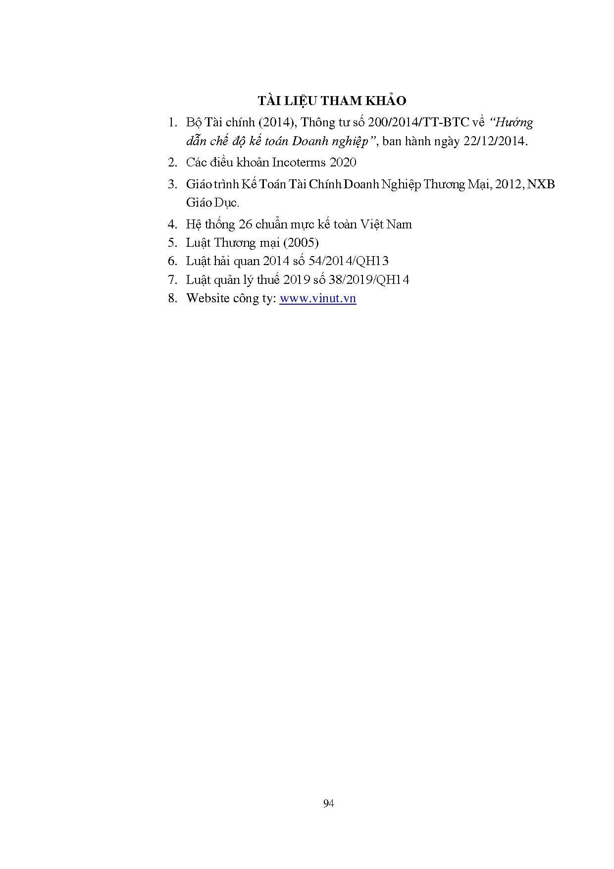 Ảnh một số trang tài liệu