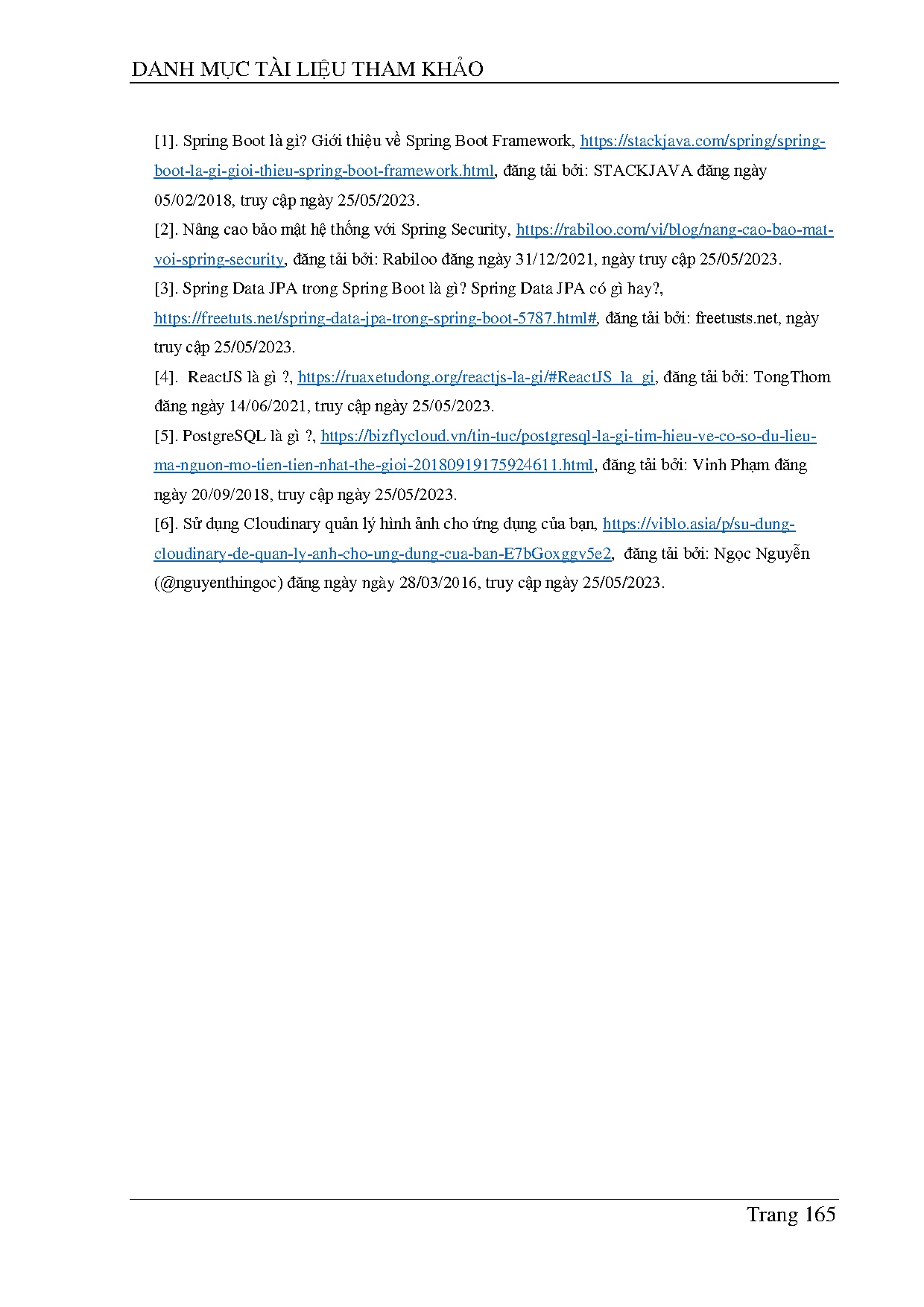 Ảnh một số trang tài liệu