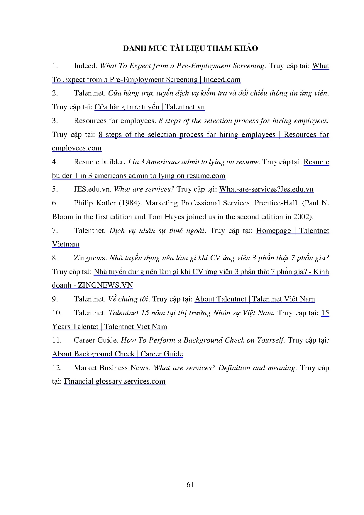 Ảnh một số trang tài liệu