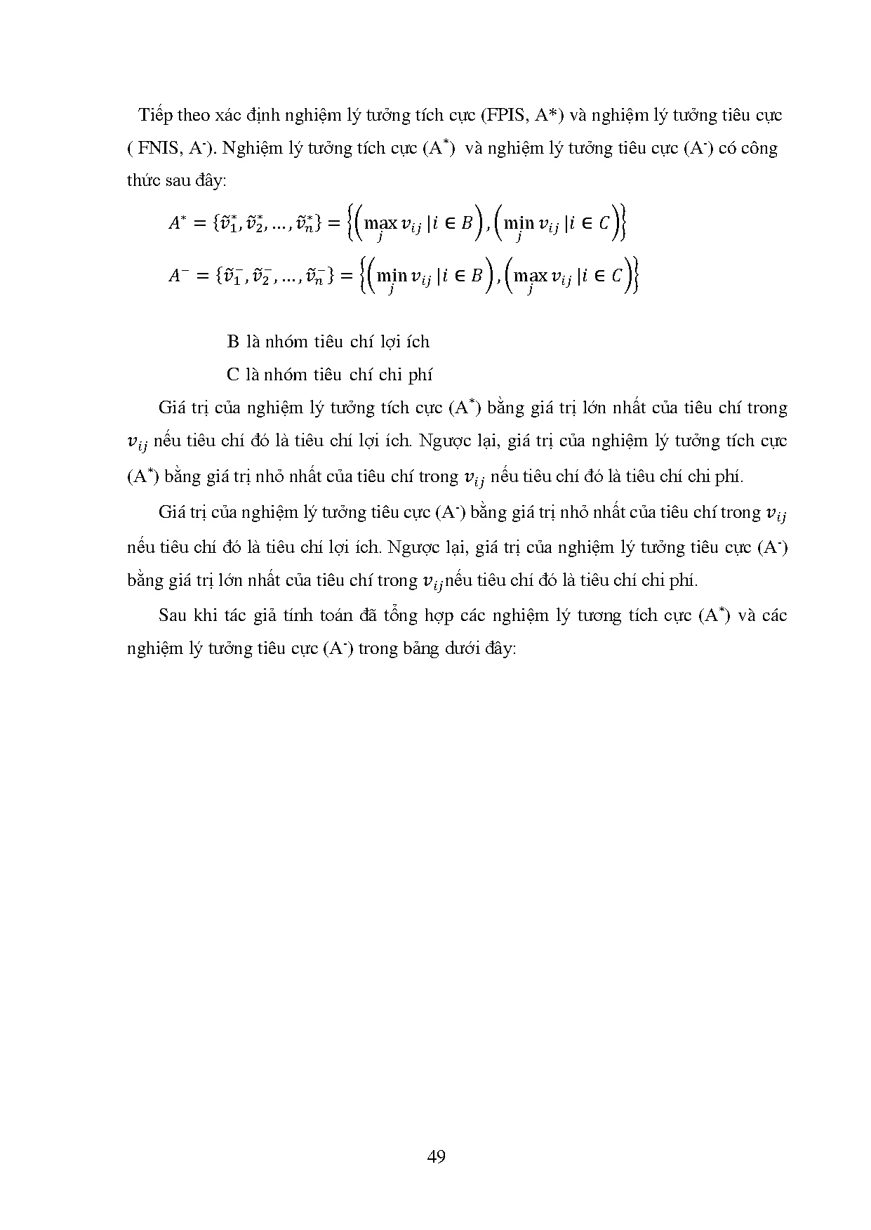 Đồ án tốt nghiệp - Đánh giá và lựa chọn nhà cung cấp cho Công ty TNHH nội thất The Lotus - Trang 58