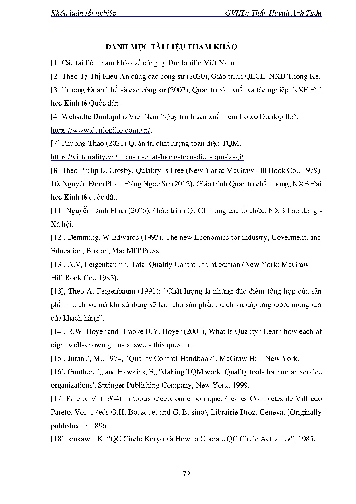 Ảnh một số trang tài liệu