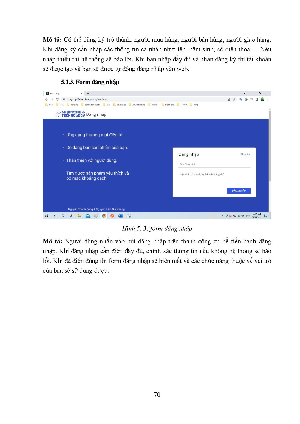 Đồ án tốt nghiệp - Xây dựng website thương mại điện tử kinh doanh đồ thể thao - Trang 81