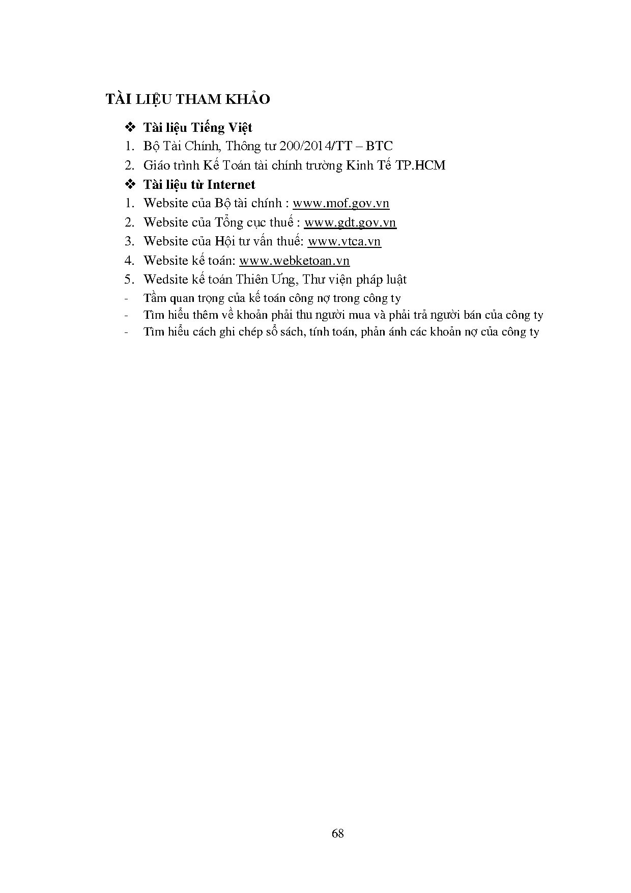 Ảnh một số trang tài liệu