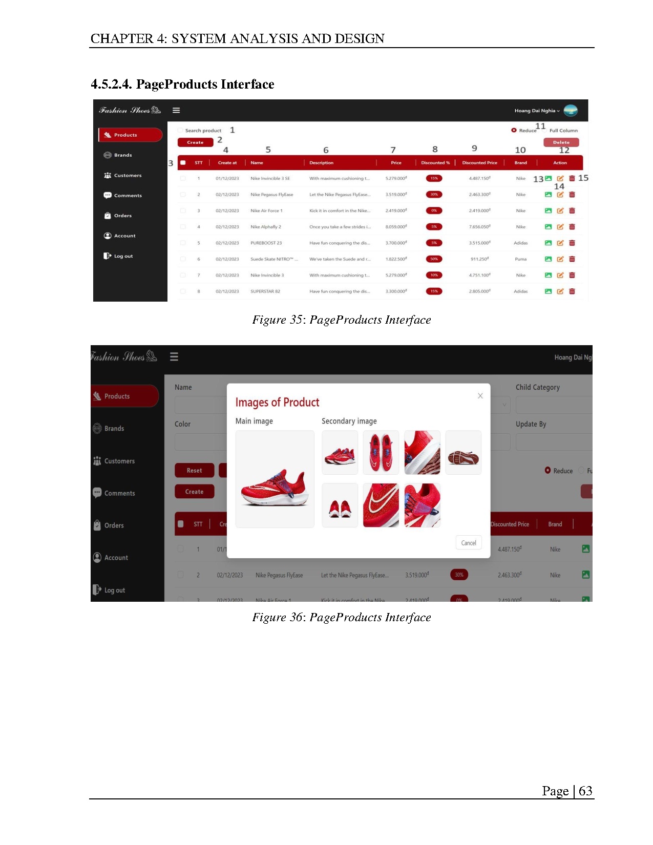 Đồ án tốt nghiệp - Building an E-commerce website for selling shoes - Trang 79