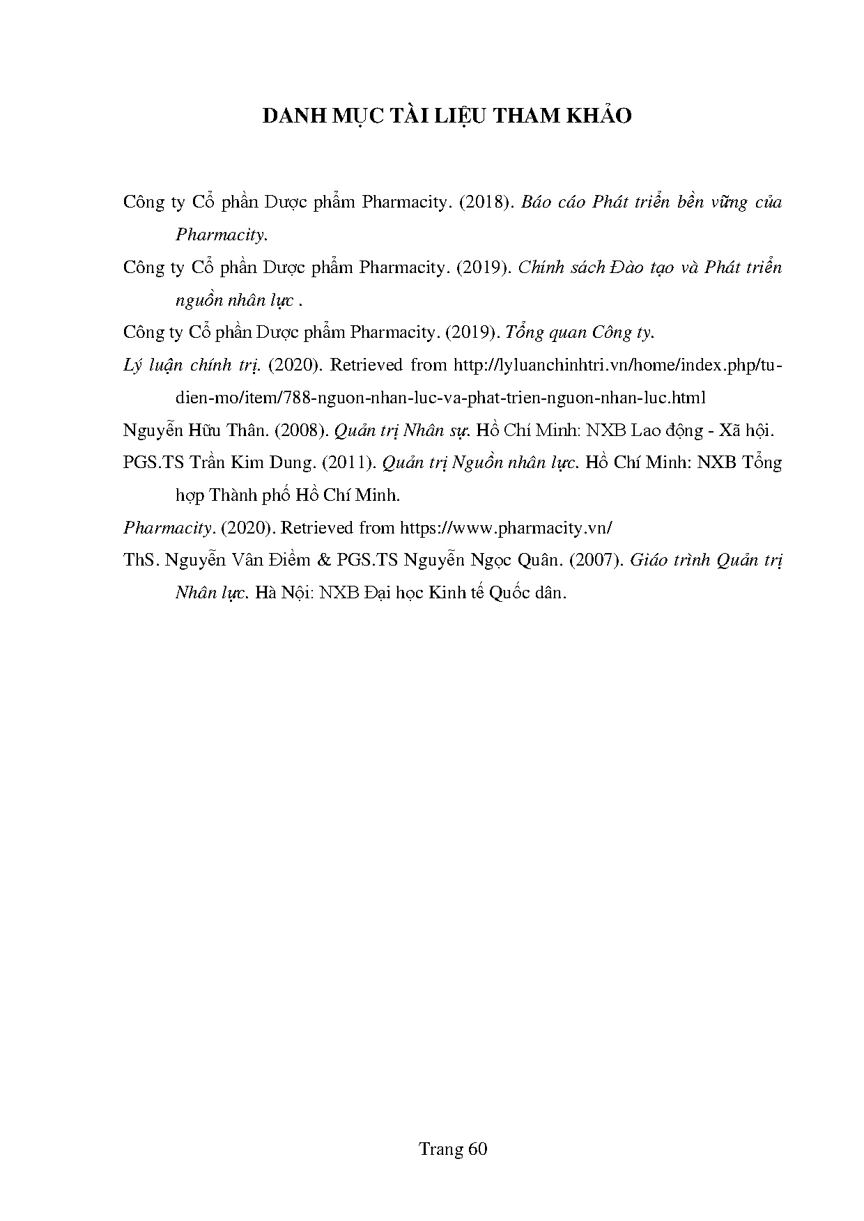 Ảnh một số trang tài liệu