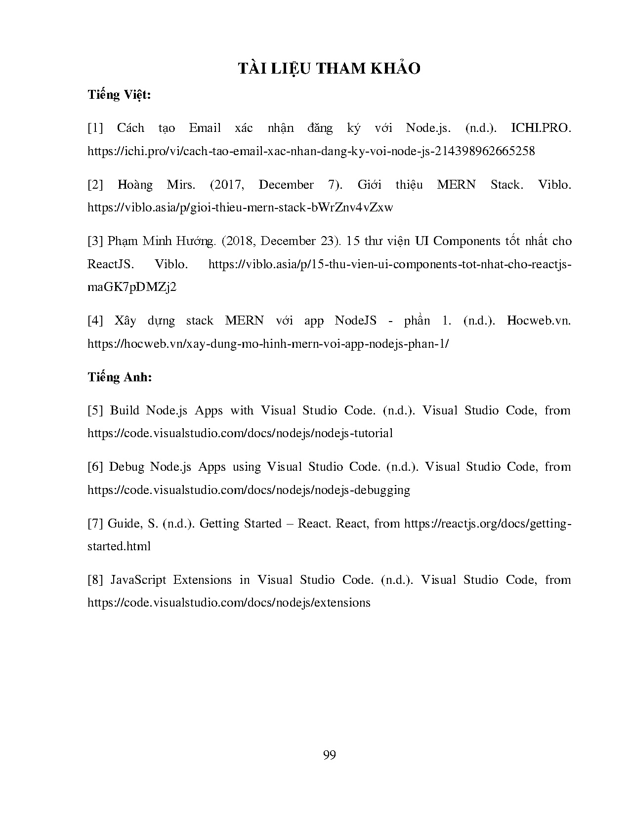 Ảnh một số trang tài liệu