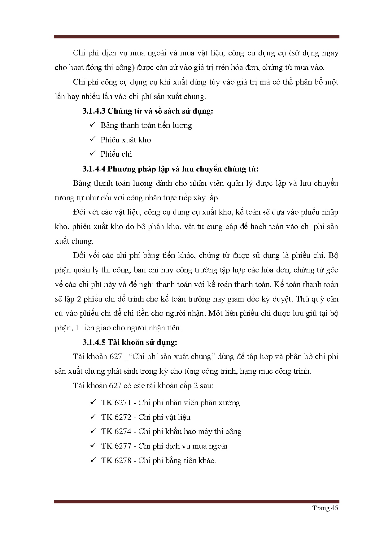 Đồ án tốt nghiệp - Hoàn thiện công tác kế toán tập hợp chi phí sản xuất và tính giá TSPXLTCTCPPĐĐ - Trang 57