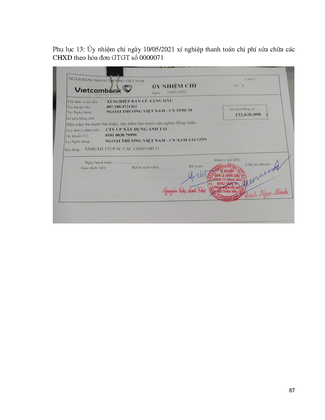 Ảnh một số trang tài liệu