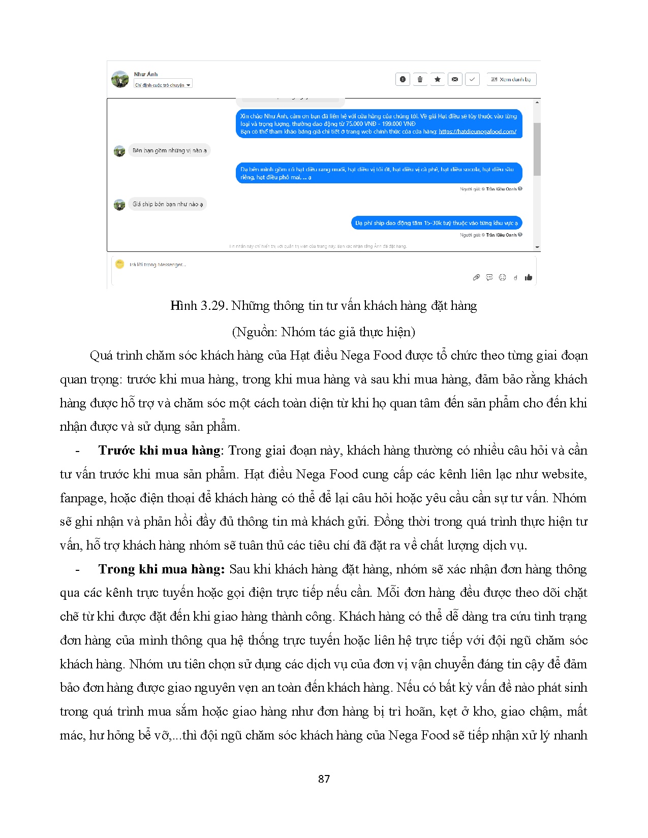 Đồ án tốt nghiệp - Xây dựng và phát triển dự án kinh doanh online cho mô hình kinh doanh sản PTHĐNF - Trang 110