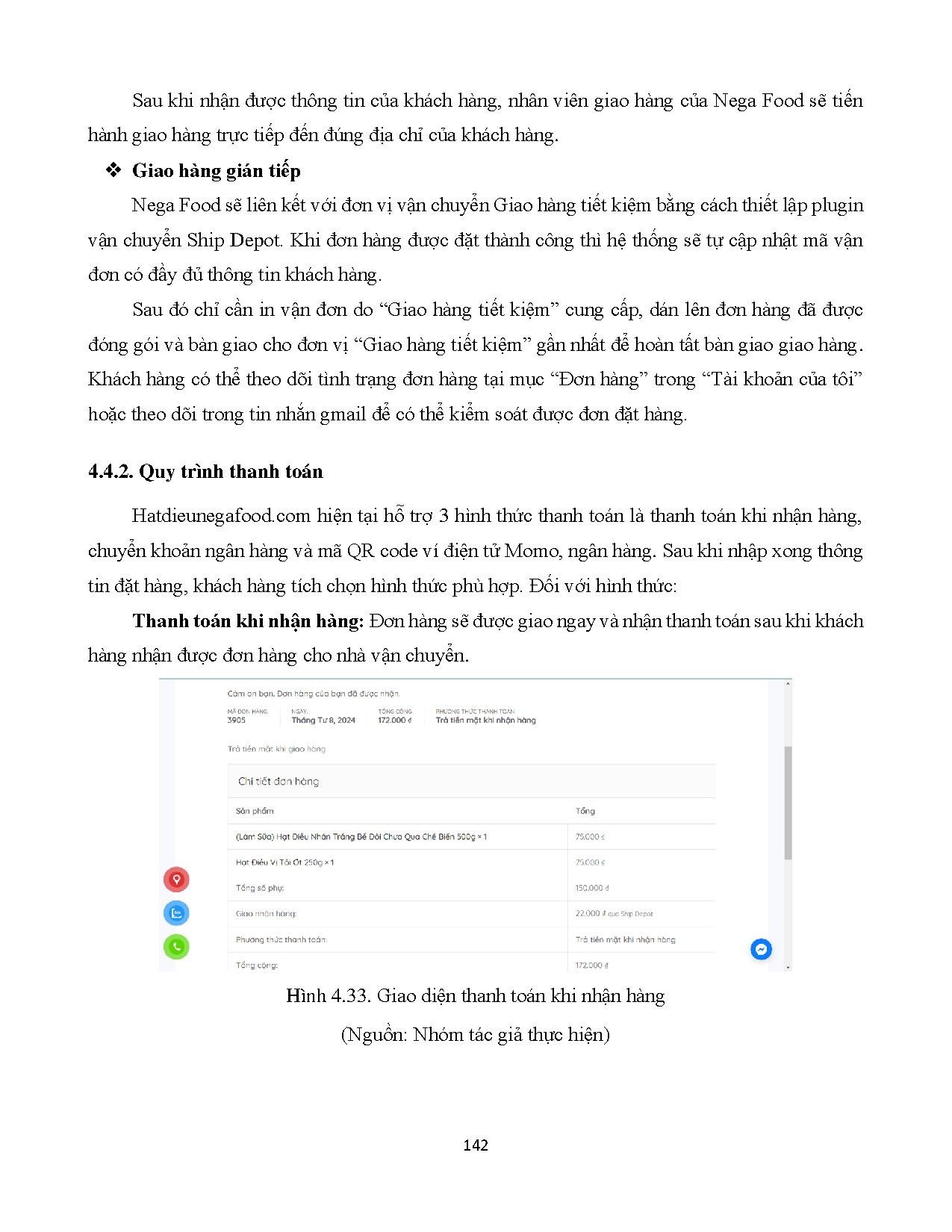 Đồ án tốt nghiệp - Xây dựng và phát triển dự án kinh doanh online cho mô hình kinh doanh sản PTHĐNF - Trang 165