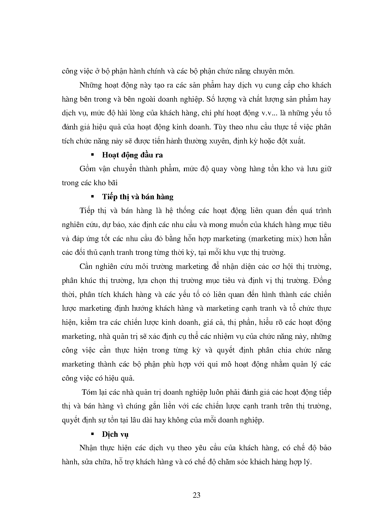 Đồ án tốt nghiệp - Xây dựng chiến lược kinh doanh của Công ty TNHH MTV Dịch vụ quản lý CỐKHTGĐ 2 - 2 - Trang 29