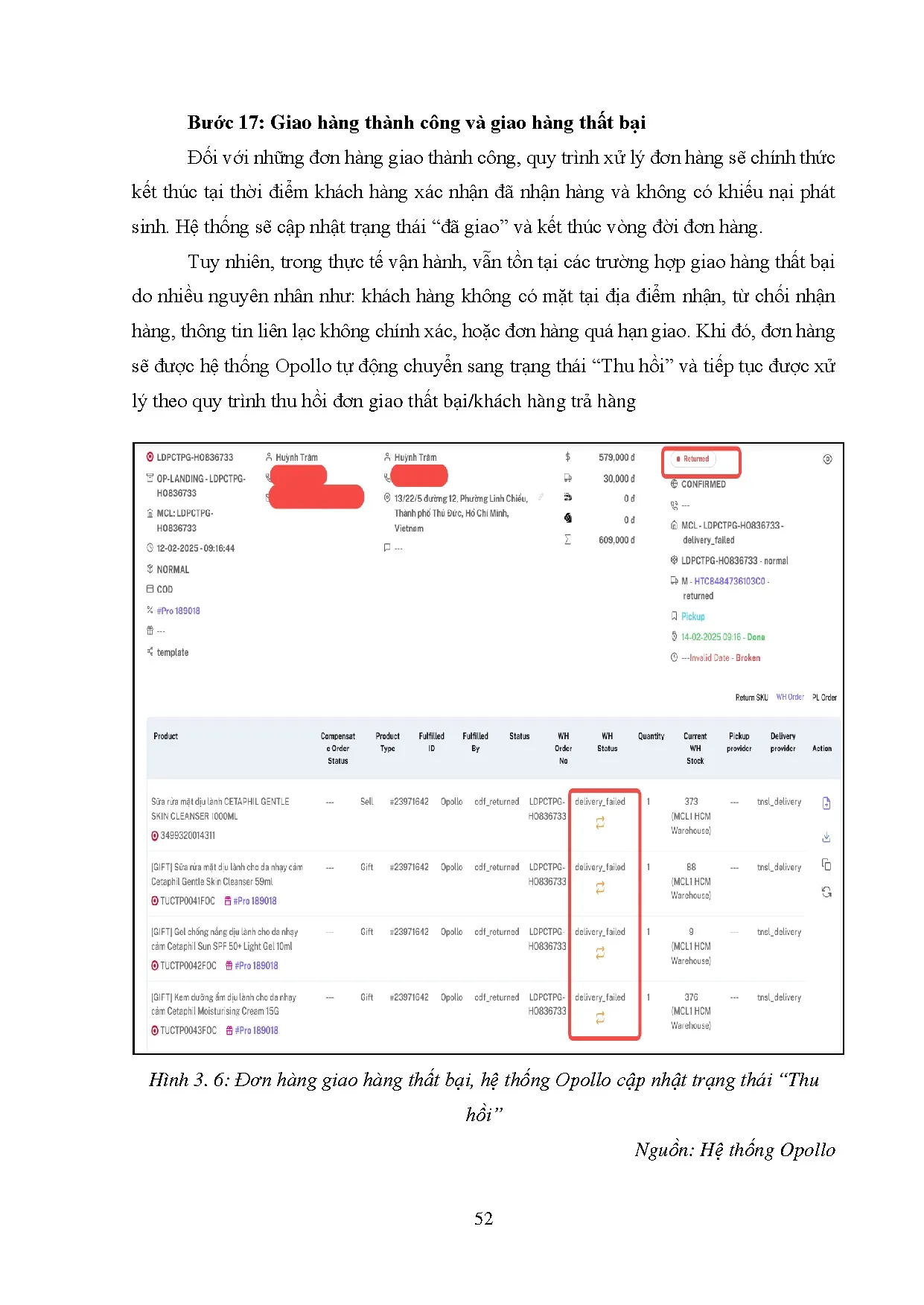 Đồ án tốt nghiệp - Hoàn thiện hoạt động xử lý đơn hàng tại FULFILLMENT CENTER trong thương MĐTCCTTO - Trang 64