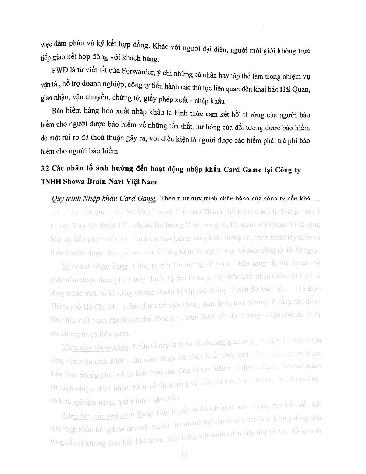 Đồ án tốt nghiệp - Giải pháp nâng cao hiệu quả hoạt động nhập khẩu mặt hàng card game BĐHKTCTTSBNVN - Trang 41