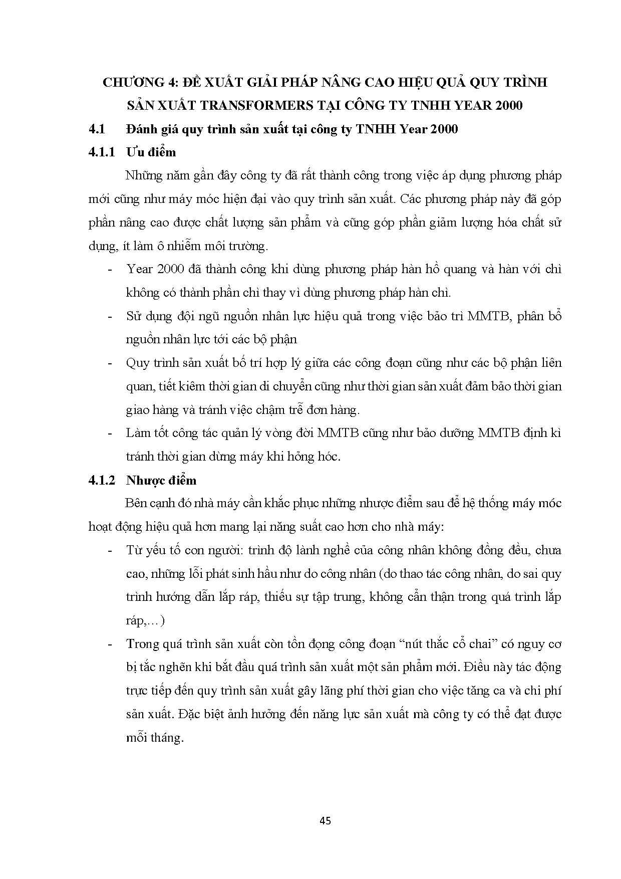 Đồ án tốt nghiệp - Phân tích các yếu tố ảnh hưởng và hoàn thiện quy trình sản XTTCTTY 2 ( HM - 0 - C - Trang 56