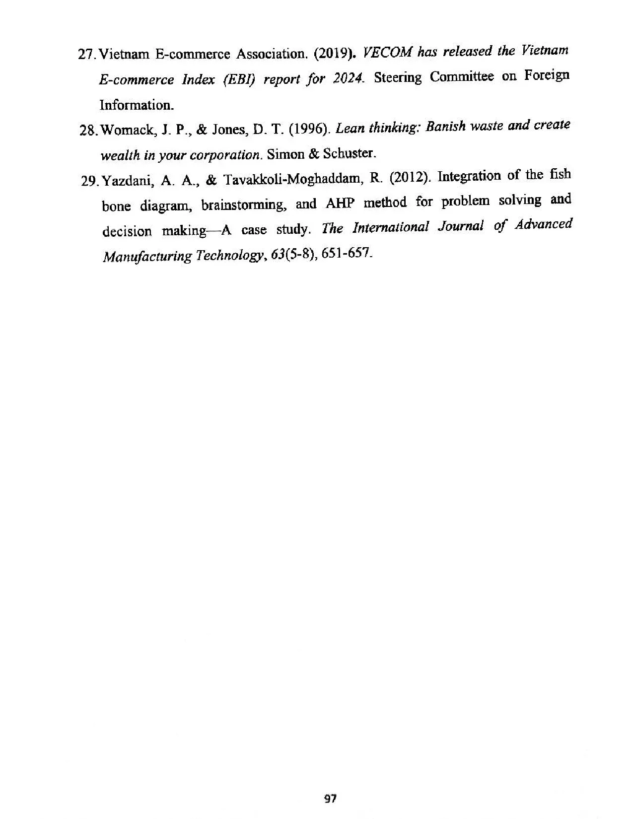 Đồ án tốt nghiệp - Improving the efficiency of the export activities at Thien Thien Nhan Company L - Trang 108