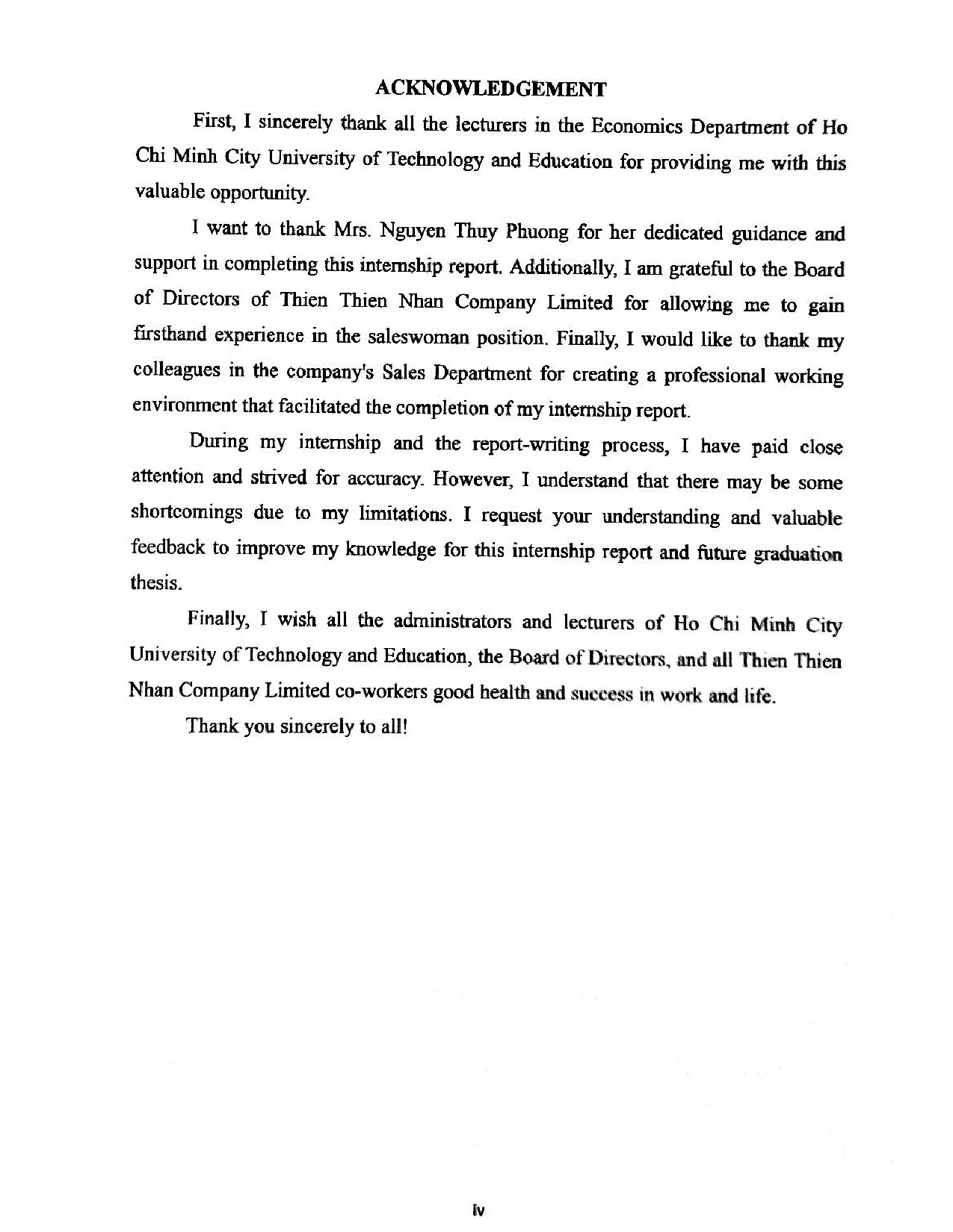 Đồ án tốt nghiệp - Improving the efficiency of the export activities at Thien Thien Nhan Company L - Trang 4