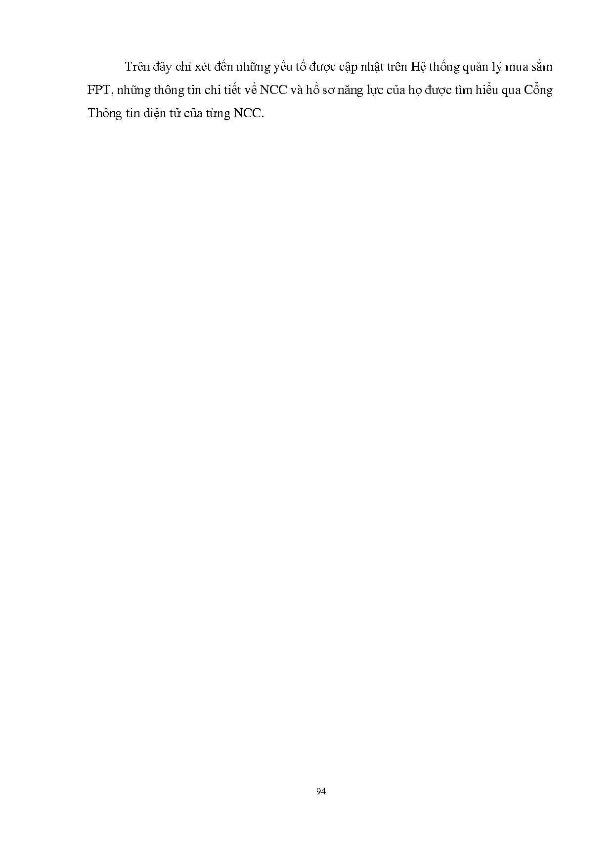 Đồ án tốt nghiệp - Đánh giá và lựa chọn nhà cung cấp bằng phương pháp AHP tại trung TMS - CTTPMFHCM - Trang 105