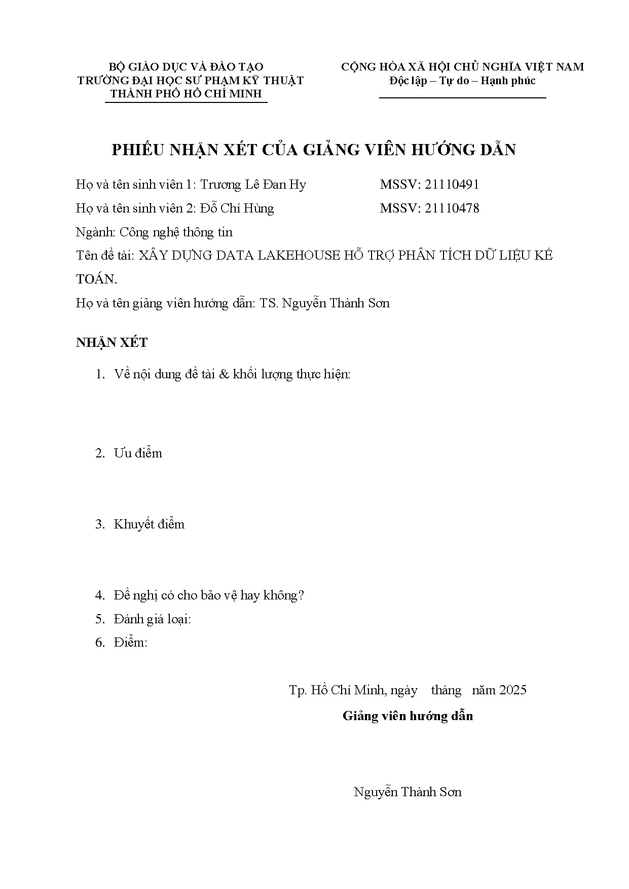 Đồ án tốt nghiệp - Xây dựng data lakehouse hỗ trợ phân tích dữ liệu kế toán - Trang 3