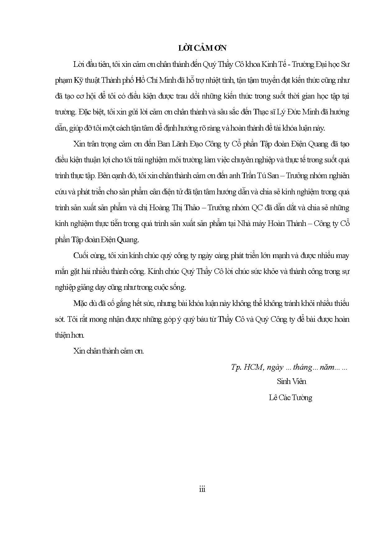 Đồ án tốt nghiệp - Phân tích thực trạng hoạt động kiểm soát chất lượng sản XSPCĐTSDPPSS ( TCTCPTĐĐQ - Trang 4
