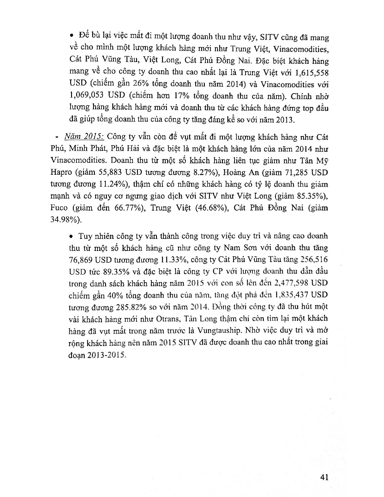 Đồ án tốt nghiệp - Phân tích thực trạng kinh doanh dịch vụ Logistics tại cảng Quốc tế Sài Gòn Việt N - Trang 53