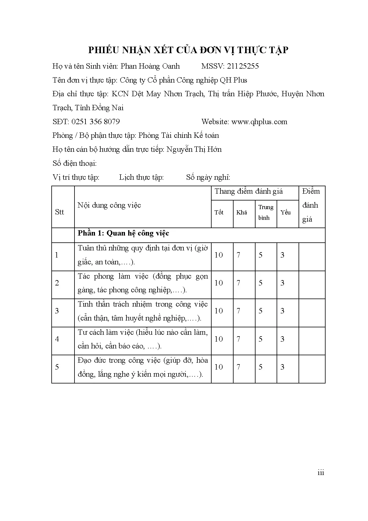 Đồ án tốt nghiệp - Kế toán xác định kết quả hoạt động kinh doanh tại Công ty Cổ phần Công nghiệp QP - Trang 4