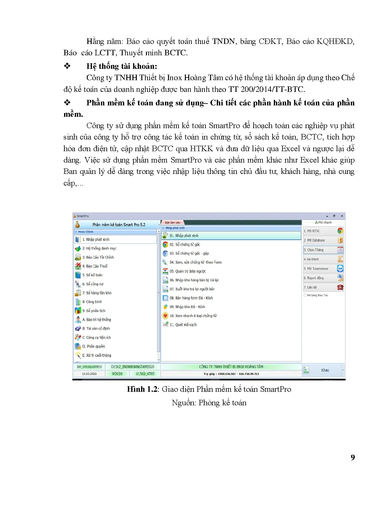 Đồ án tốt nghiệp - Thực trạng kế toán công nợ và khả năng thanh toán tại Công ty TNHH thiết bị IHT - Trang 27
