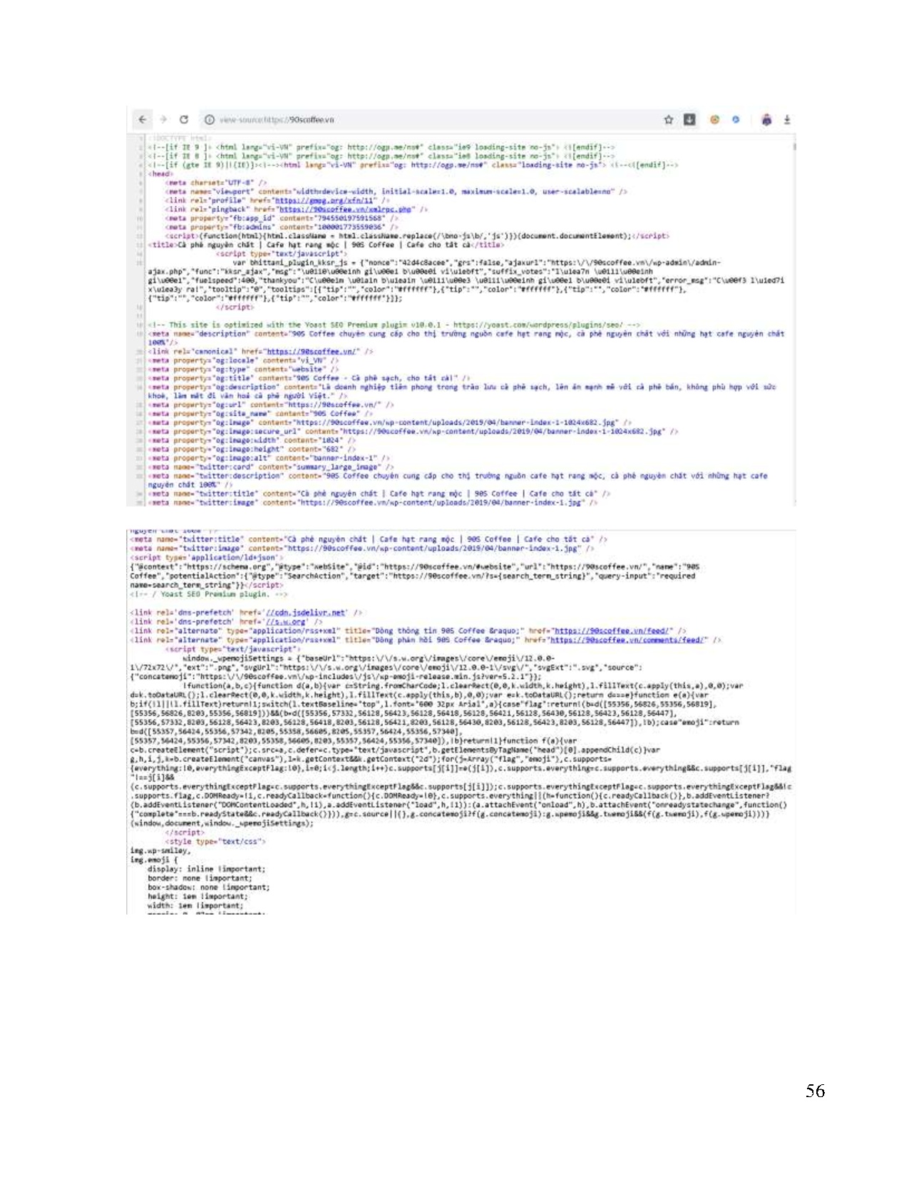 Ảnh một số trang tài liệu