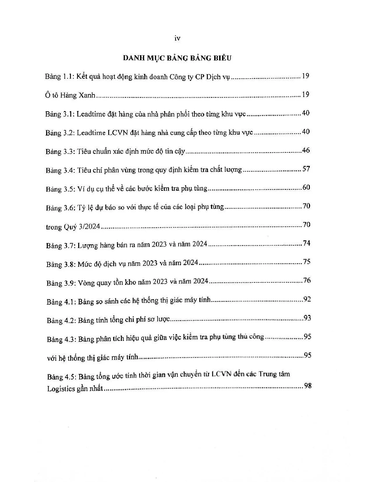 Đồ án tốt nghiệp - Tối ưu hóa hoạt động cung ứng phụ tùng tại trung tâm Logistics của MVN - Trang 4