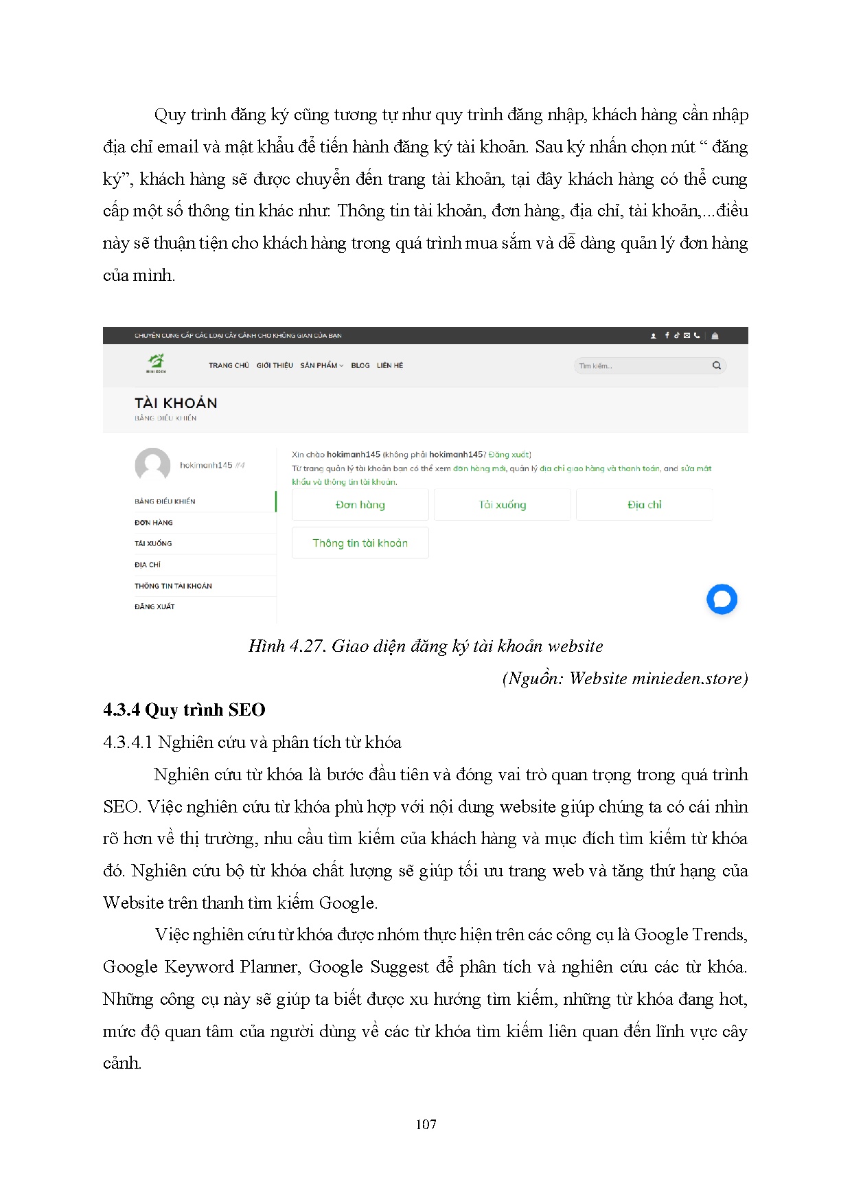 Đồ án tốt nghiệp - Xây dựng và phát triển dự án kinh doanh cây cảnh mini Mini Eden - Trang 120